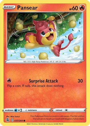 Image of Pansear (037/264) [Sword & Shield: Fusion Strike]