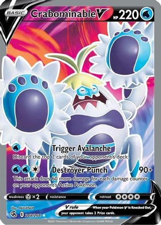 Image of Crabominable V (248/264) [Sword & Shield: Fusion Strike]