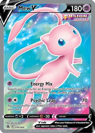 Image of Mew V (250/264) [Sword & Shield: Fusion Strike]