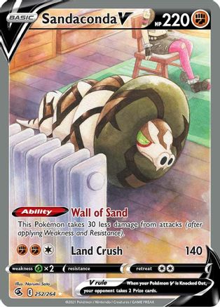 Image of Sandaconda V (252/264) [Sword & Shield: Fusion Strike]
