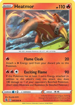Image of Heatmor (041/264) [Sword & Shield: Fusion Strike]