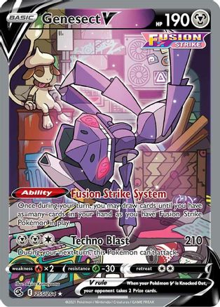 Image of Genesect V (255/264) [Sword & Shield: Fusion Strike]
