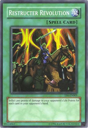 Image of Restructer Revolution [TP6-EN005] Super Rare