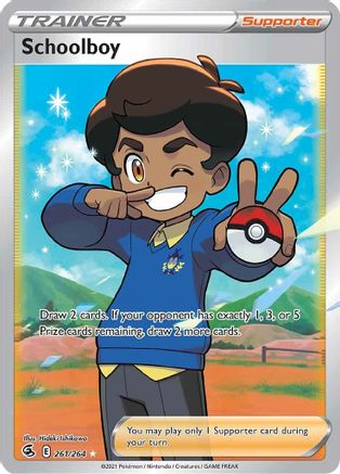 Image of Schoolboy (261/264) [Sword & Shield: Fusion Strike]