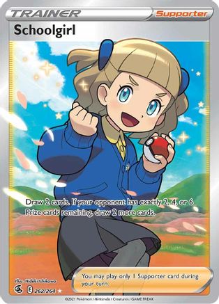 Image of Schoolgirl (262/264) [Sword & Shield: Fusion Strike]