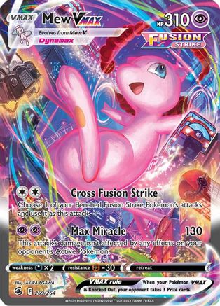 Image of Mew VMAX (269/264) [Sword & Shield: Fusion Strike]