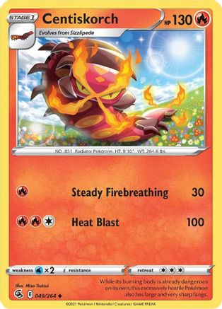 Image of Centiskorch (049/264) [Sword & Shield: Fusion Strike]