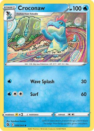 Image of Croconaw (056/264) [Sword & Shield: Fusion Strike]