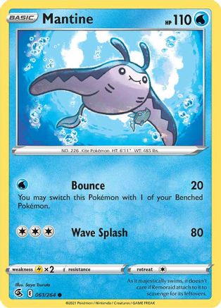 Image of Mantine (061/264) [Sword & Shield: Fusion Strike]