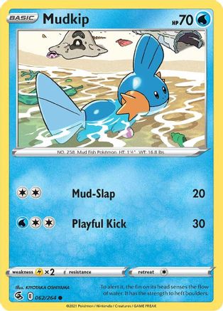 Image of Mudkip (062/264) [Sword & Shield: Fusion Strike]
