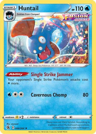 Image of Huntail (066/264) [Sword & Shield: Fusion Strike]