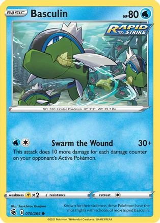 Image of Basculin (070/264) [Sword & Shield: Fusion Strike]