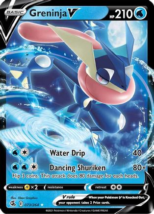 Image of Greninja V (073/264) [Sword & Shield: Fusion Strike]