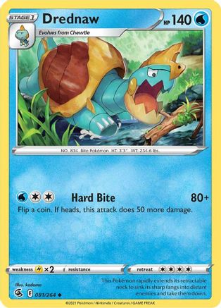 Image of Drednaw (081/264) [Sword & Shield: Fusion Strike]
