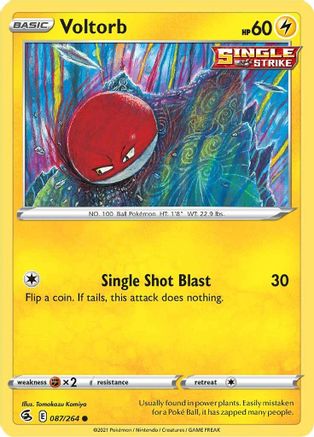 Image of Voltorb (087/264) [Sword & Shield: Fusion Strike]
