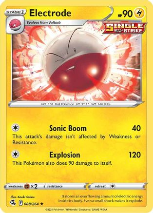Image of Electrode (088/264) [Sword & Shield: Fusion Strike]