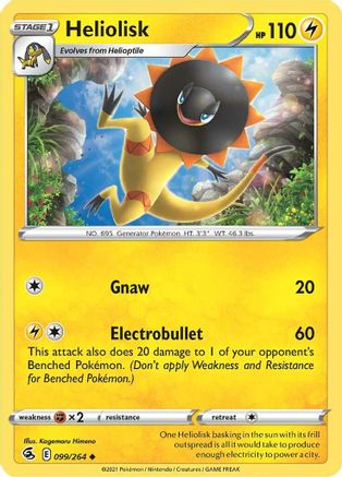 Image of Heliolisk (099/264) [Sword & Shield: Fusion Strike]