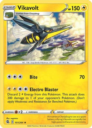 Image of Vikavolt (101/264) [Sword & Shield: Fusion Strike]