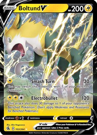 Image of Boltund V (103/264) [Sword & Shield: Fusion Strike]