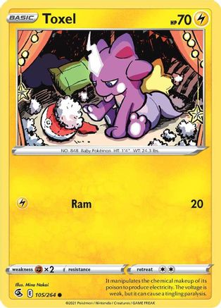 Image of Toxel (105/264) [Sword & Shield: Fusion Strike]
