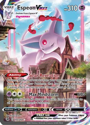 Image of Espeon VMAX (270/264) [Sword & Shield: Fusion Strike]