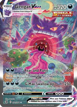 Image of Gengar VMAX (271/264) [Sword & Shield: Fusion Strike]