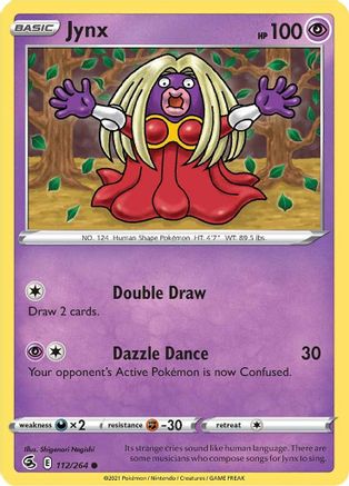 Image of Jynx (112/264) [Sword & Shield: Fusion Strike]