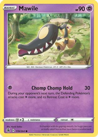 Image of Mawile (119/264) [Sword & Shield: Fusion Strike]