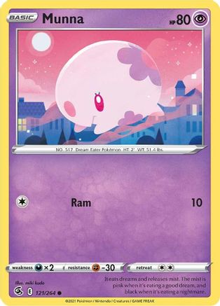 Image of Munna (121/264) [Sword & Shield: Fusion Strike]