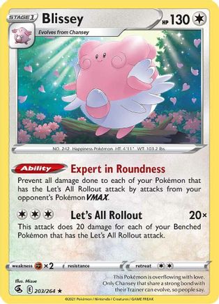 Image of Blissey (203/264) [Sword & Shield: Fusion Strike]