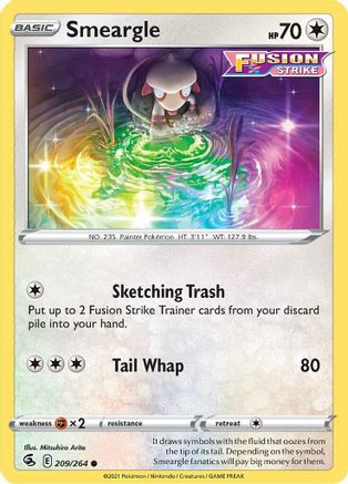 Image of Smeargle (209/264) [Sword & Shield: Fusion Strike]