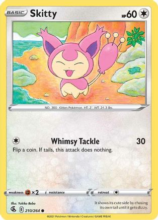 Image of Skitty (210/264) [Sword & Shield: Fusion Strike]