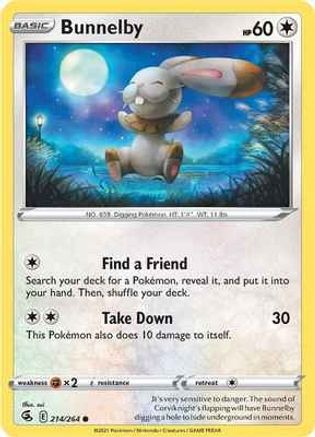 Image of Bunnelby (214/264) [Sword & Shield: Fusion Strike]