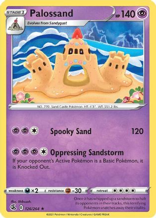 Image of Palossand (126/264) [Sword & Shield: Fusion Strike]