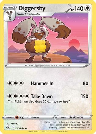 Image of Diggersby (215/264) [Sword & Shield: Fusion Strike]