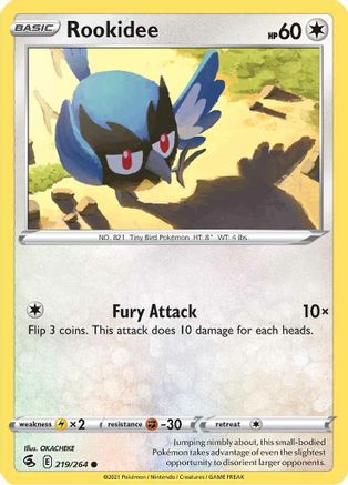 Image of Rookidee (219/264) [Sword & Shield: Fusion Strike]
