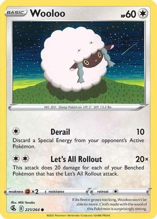 Image of Wooloo (221/264) [Sword & Shield: Fusion Strike]