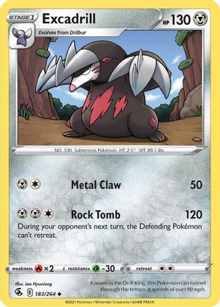 Image of Excadrill (183/264) [Sword & Shield: Fusion Strike]