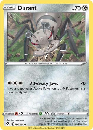 Image of Durant (184/264) [Sword & Shield: Fusion Strike]