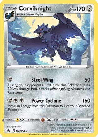 Image of Corviknight (190/264) [Sword & Shield: Fusion Strike]
