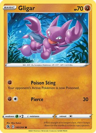 Image of Gligar (140/264) [Sword & Shield: Fusion Strike]