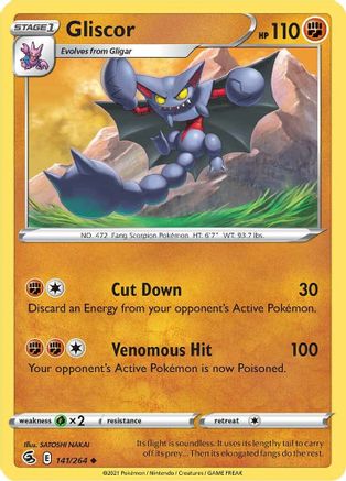 Image of Gliscor (141/264) [Sword & Shield: Fusion Strike]