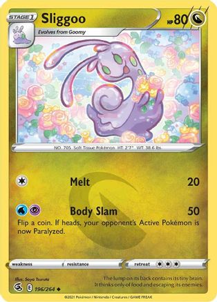Image of Sliggoo (196/264) [Sword & Shield: Fusion Strike]
