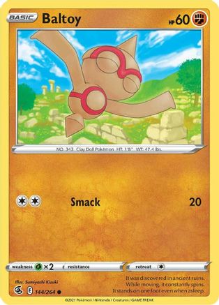 Image of Baltoy (144/264) [Sword & Shield: Fusion Strike]