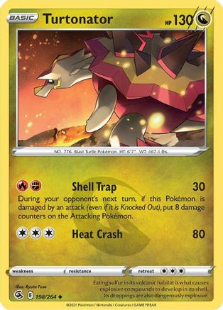 Image of Turtonator (198/264) [Sword & Shield: Fusion Strike]