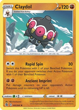 Image of Claydol (145/264) [Sword & Shield: Fusion Strike]