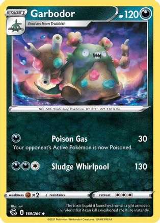 Image of Garbodor (169/264) [Sword & Shield: Fusion Strike]