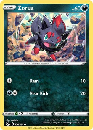 Image of Zorua (170/264) [Sword & Shield: Fusion Strike]