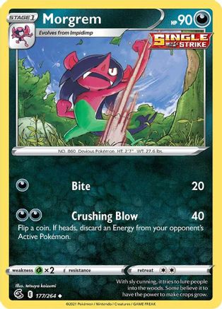 Image of Morgrem (177/264) [Sword & Shield: Fusion Strike]