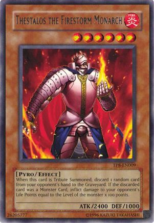 Image of Thestalos the Firestorm Monarch [TP8-EN009] Rare